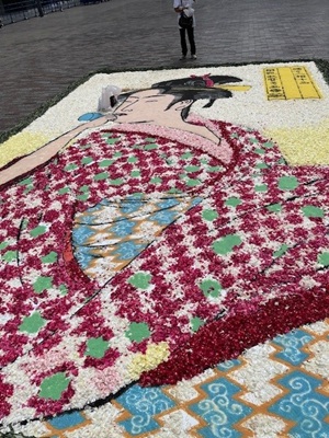 花摘み・花絵制作ボランティア